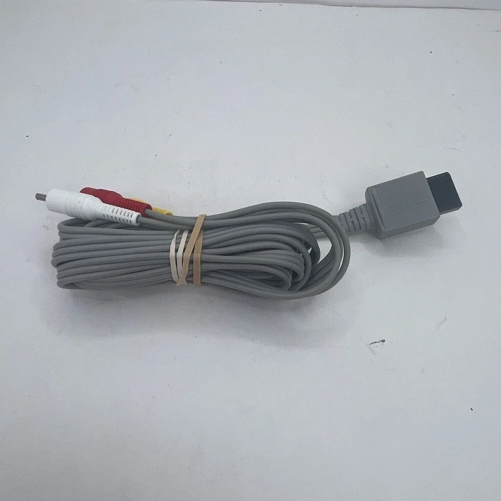 Nintendo Wii AC Adapter RVL-002 Power Supply + Sensor Bar & AV Cable Set